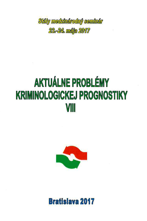 Prognostika kriminológia - zborník